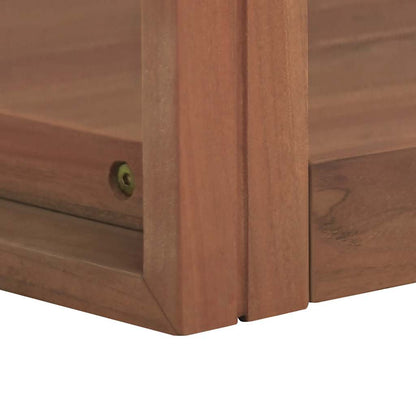 vidaXL Bathroom Cabinet 45x45x35 cm Solid Wood Teak