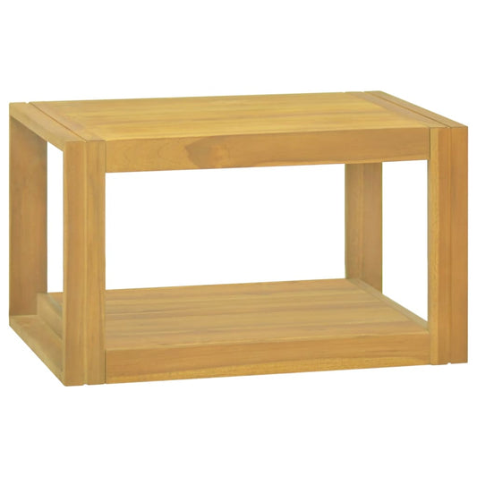 vidaXL Wall-mounted Bathroom Cabinet 60x45x35 cm Solid Wood Teak