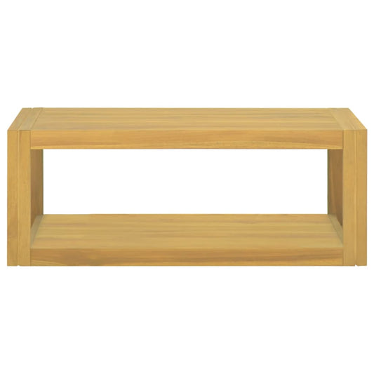 vidaXL Wall-mounted Bathroom Cabinet 90x45x35 cm Solid Wood Teak