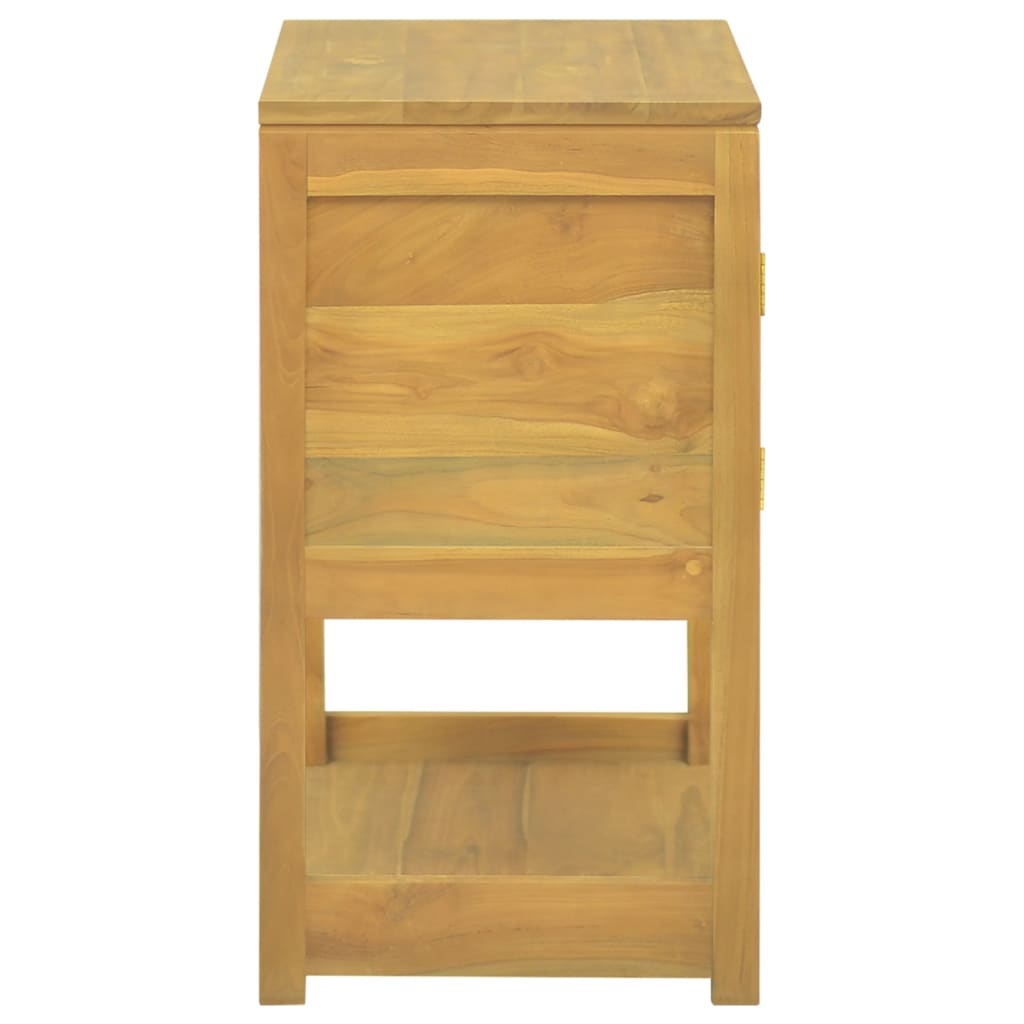 vidaXL Bathroom Cabinet 60x40x75 cm Solid Wood Teak