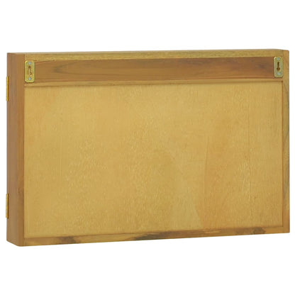 vidaXL Mirror Cabinet 60x10x40 cm Solid Wood Teak