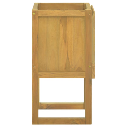 vidaXL Bathroom Cabinet 41x40x75 cm Solid Wood Teak