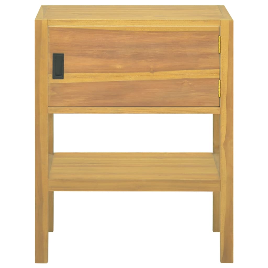 vidaXL Bathroom Cabinet 60x40x75 cm Solid Wood Teak