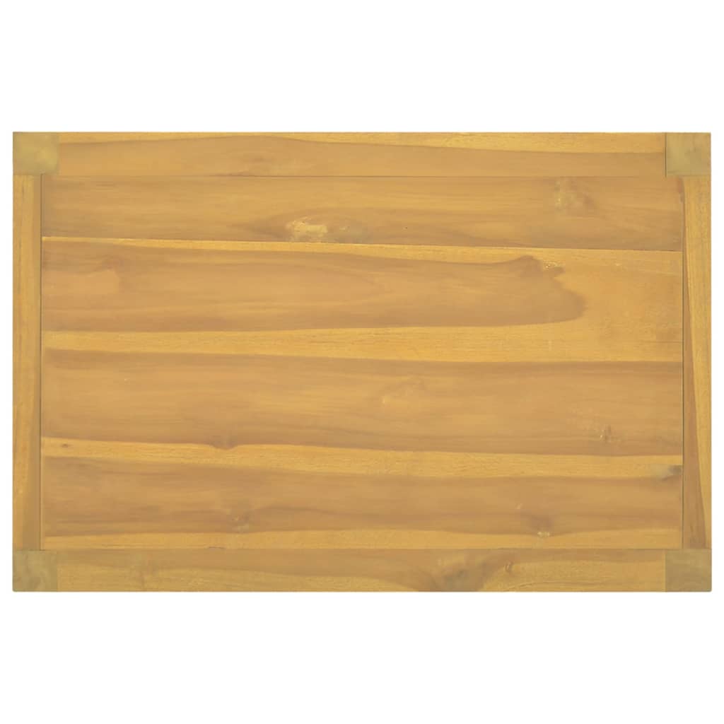 vidaXL Bathroom Cabinet 60x40x75 cm Solid Wood Teak