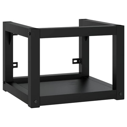 338493 vidaXL Wall-mounted Bathroom Washbasin Frame Black 40x38x31 cm Iron