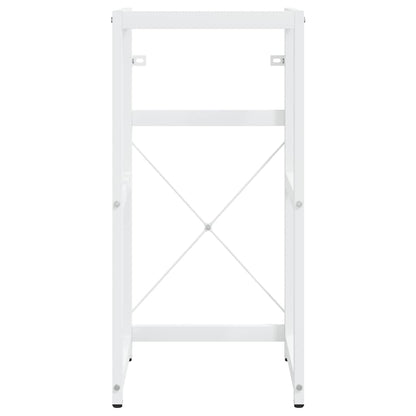 vidaXL Bathroom Washbasin Frame White 40x38x83 cm Iron