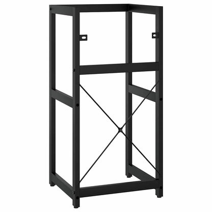 338499 vidaXL Bathroom Washbasin Frame Black 40x38x83 cm Iron
