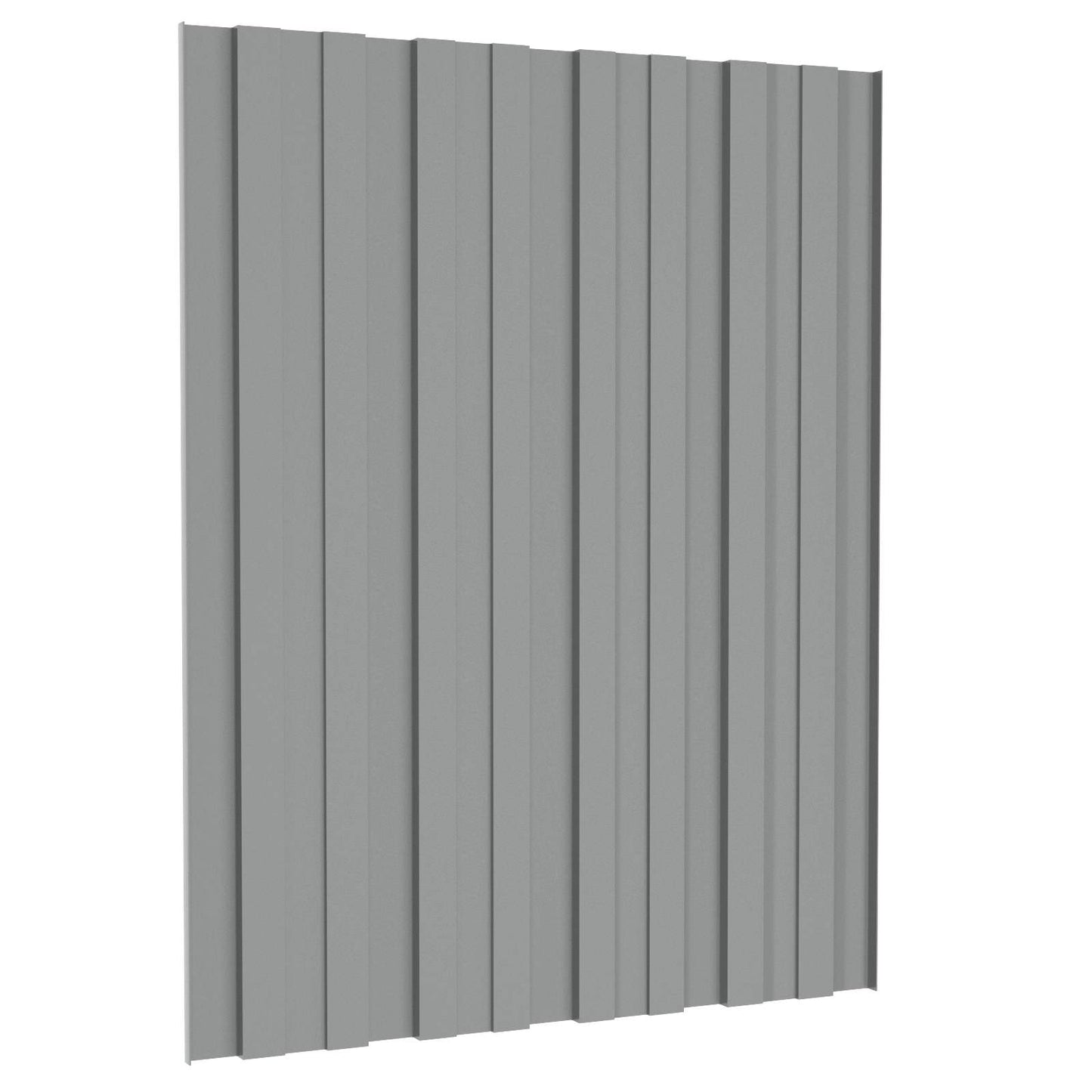 vidaXL Roof Panel 36 pcs Grey 60 x 45 cm Galvanised steel
