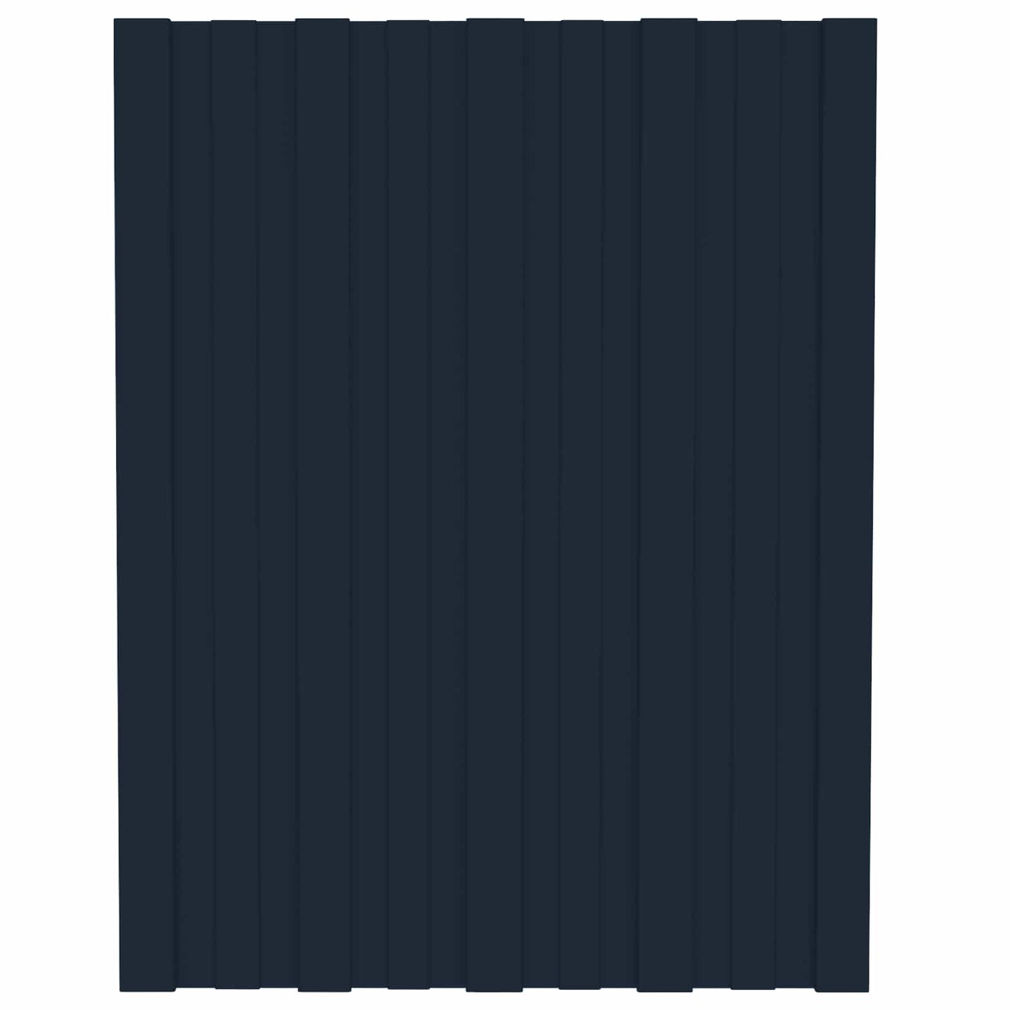 vidaXL Roof Panel 12 pcs Anthracite 60 x 45 cm Galvanised steel