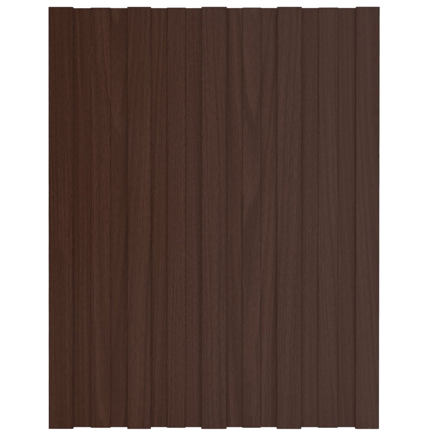vidaXL Roof Panel 36 pcs Brown 60 x 45 cm Galvanised steel