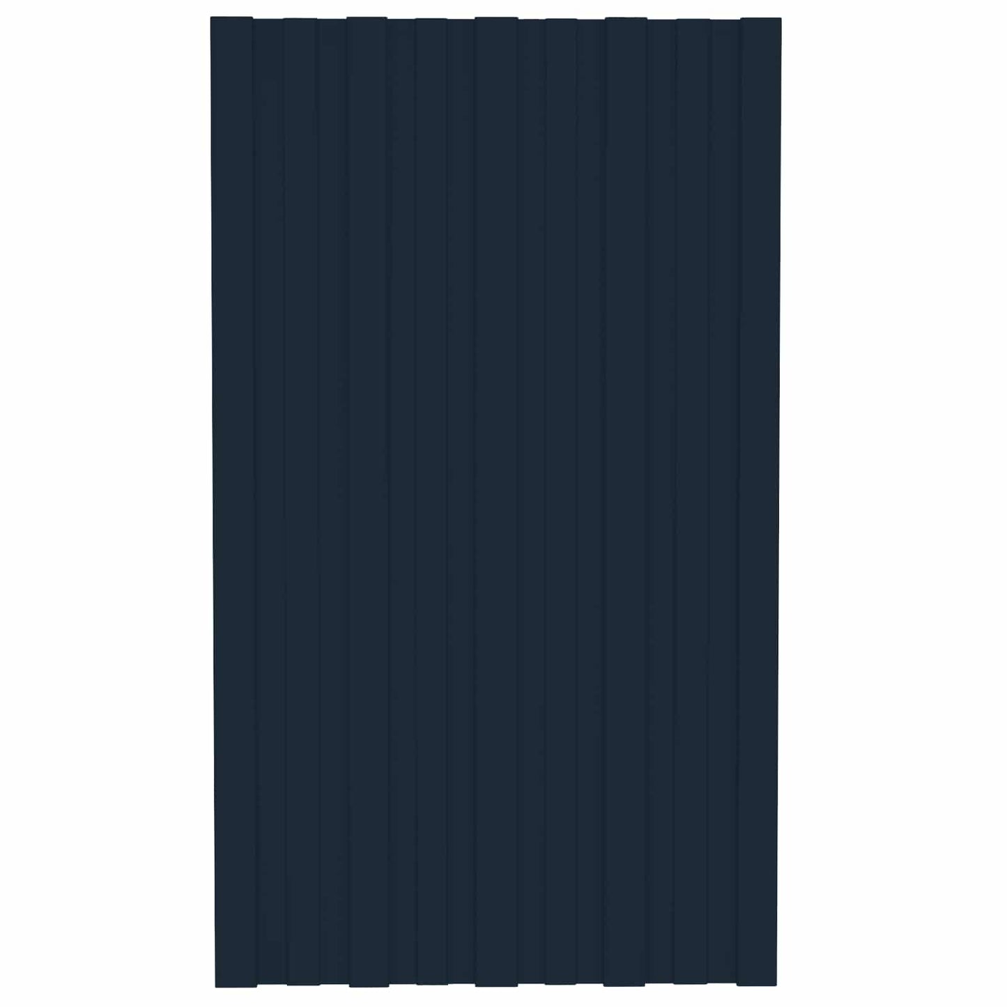 vidaXL Roof Panel 12 pcs Anthracite 80 x 45 cm Galvanised steel