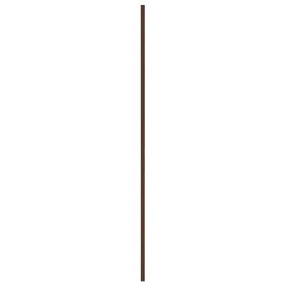 vidaXL Roof Panel 36 pcs Brown 80 x 45 cm Galvanised steel