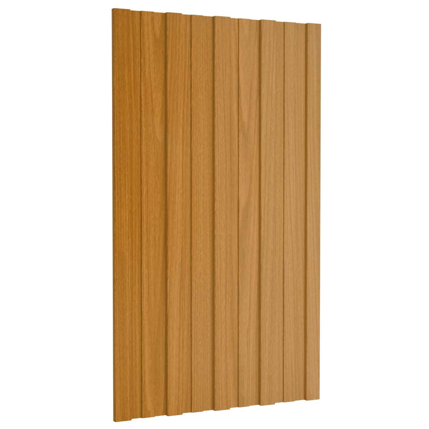 vidaXL Roof Panel 36 pcs Natural 80 x 45 cm Galvanised steel