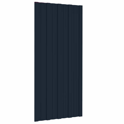 vidaXL Roof Panel 36 pcs Anthracite 100 x 45 cm Galvanised steel