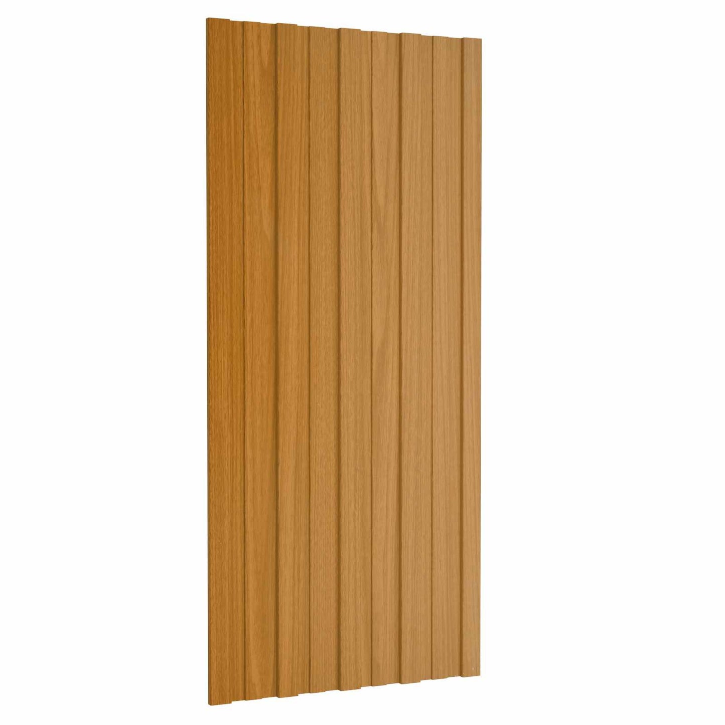 vidaXL Roof Panel 12 pcs Natural 100 x 45 cm Galvanised steel