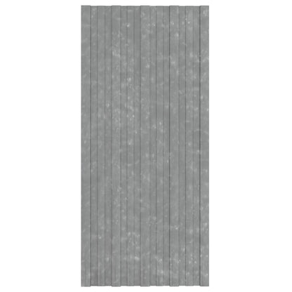 vidaXL Roof Panel 12 pcs Silver 100 x 45 cm Galvanised steel