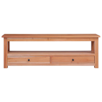 vidaXL TV Cabinet 115x30x40 cm Solid Mahogany Wood