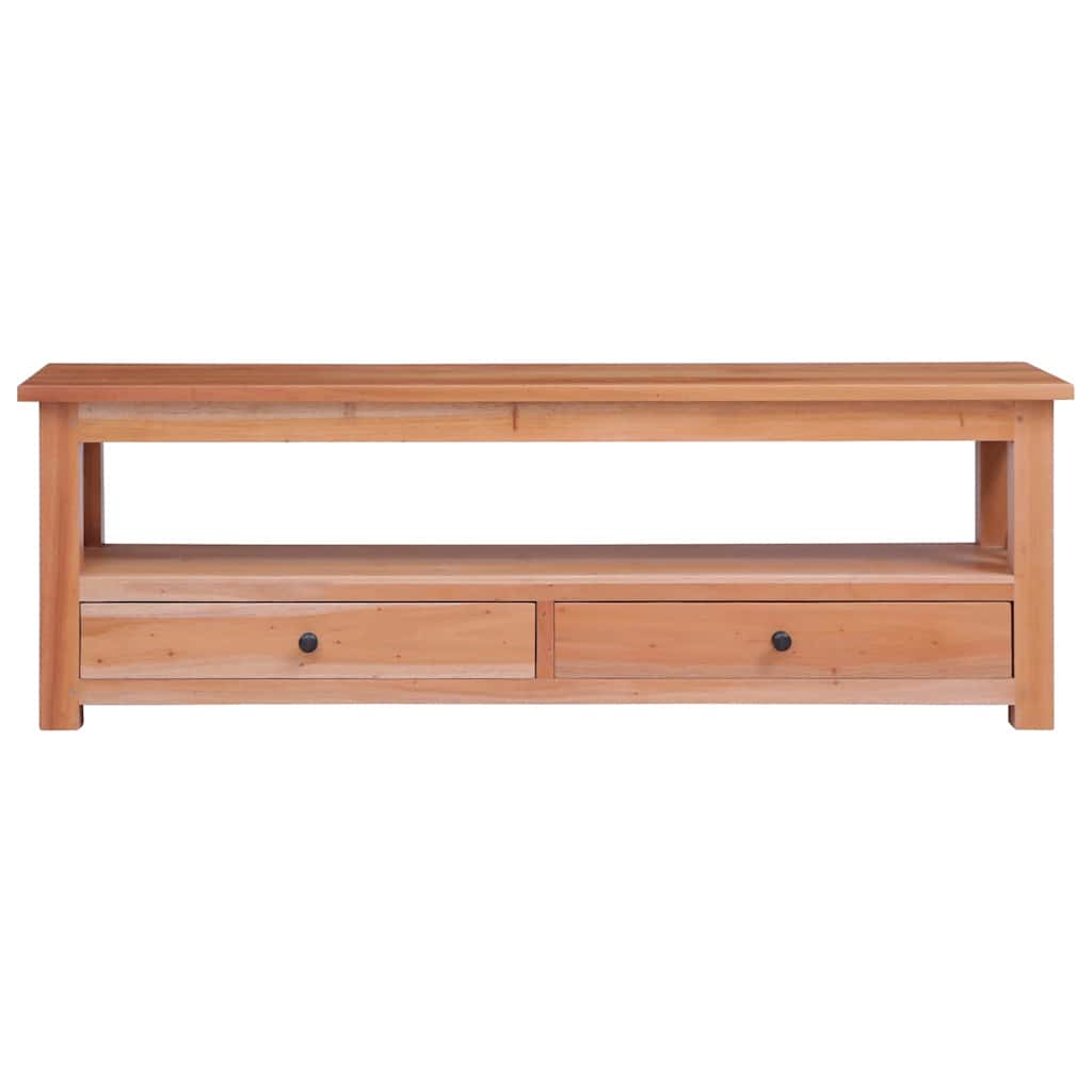 vidaXL TV Cabinet 115x30x40 cm Solid Mahogany Wood