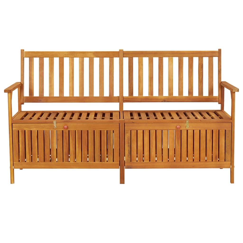 vidaXL Bench | Natural wood | Solid acacia wood | 148 cm | Bench | Rectangular
