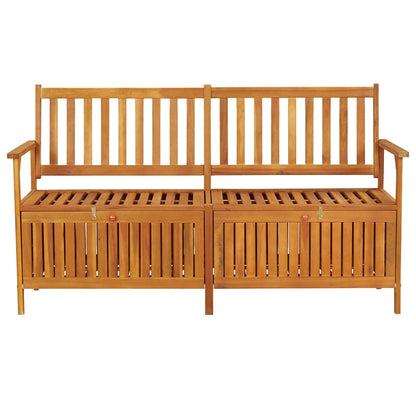 vidaXL Bench | Natural wood | Solid acacia wood | 148 cm | Bench | Rectangular
