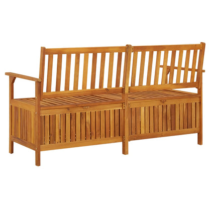 vidaXL Bench | Natural wood | Solid acacia wood | 148 cm | Bench | Rectangular