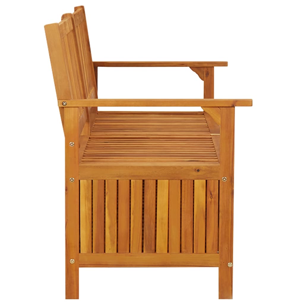 vidaXL Bench | Natural wood | Solid acacia wood | 148 cm | Bench | Rectangular