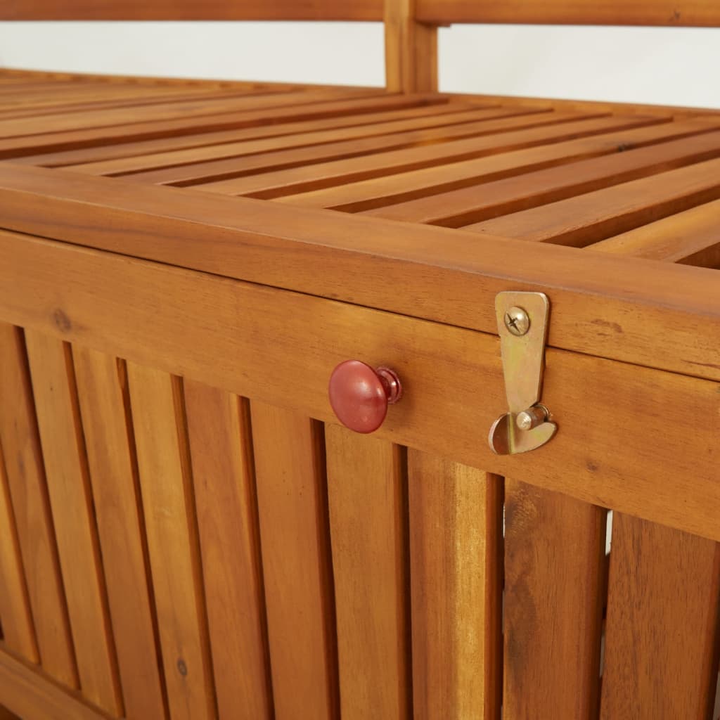 vidaXL Bench | Natural wood | Solid acacia wood | 148 cm | Bench | Rectangular