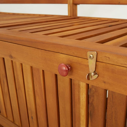 vidaXL Bench | Natural wood | Solid acacia wood | 148 cm | Bench | Rectangular