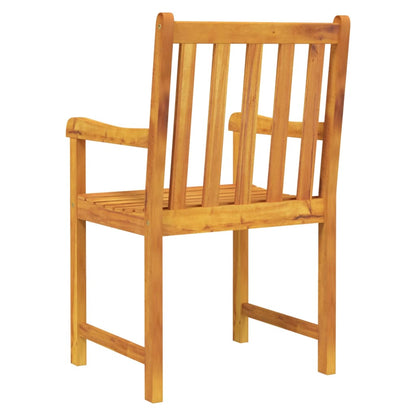 vidaXL Garden Chairs 2 pcs Solid Acacia Wood
