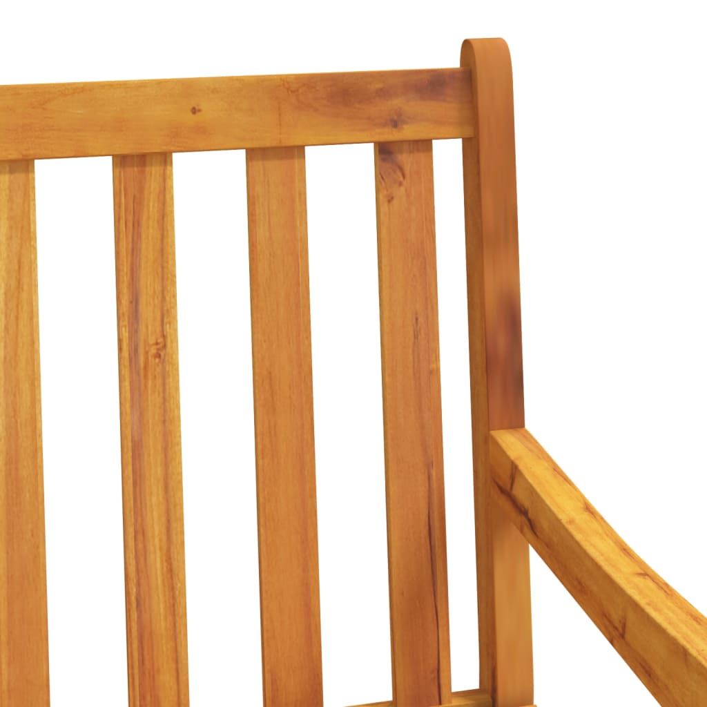 vidaXL Garden Chairs 2 pcs Solid Acacia Wood