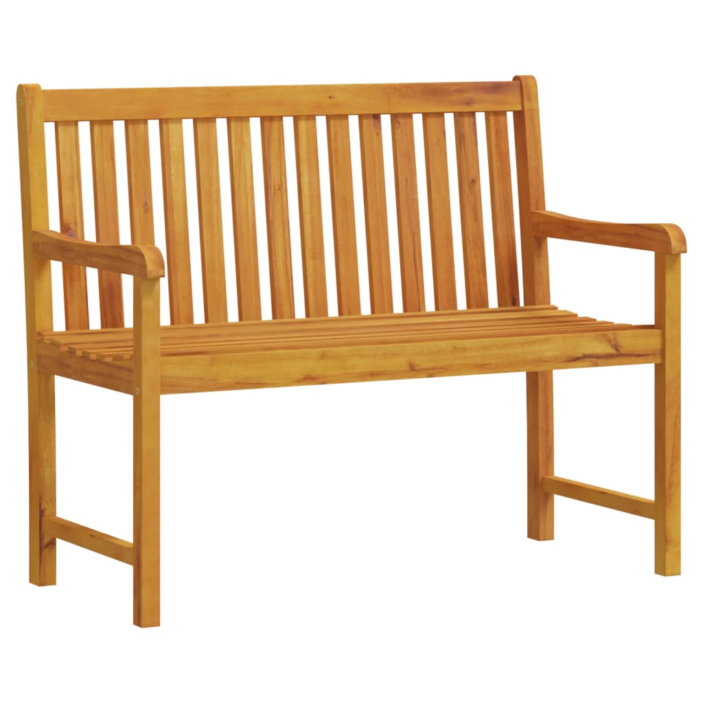 vidaXL Garden benches 1-Seater 110 x 55.5 x 90 cm Solid Acacia Wood