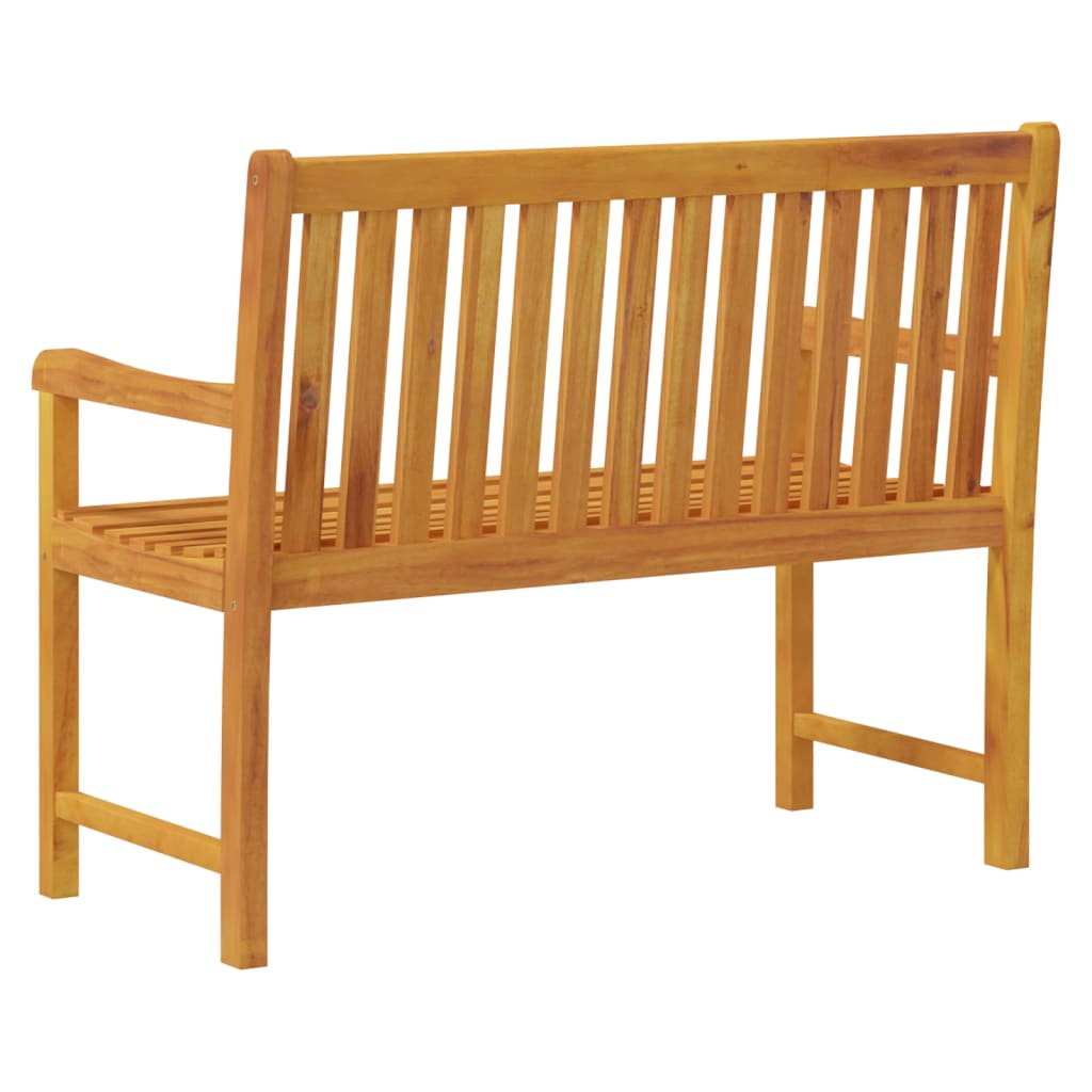 vidaXL Garden benches 1-Seater 110 x 55.5 x 90 cm Solid Acacia Wood