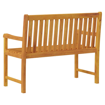 vidaXL Garden benches 1-Seater 110 x 55.5 x 90 cm Solid Acacia Wood