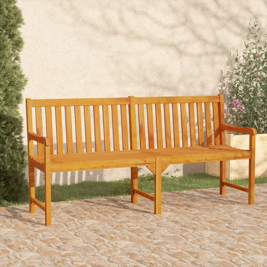 vidaXL Garden benches 1-Seater 180 x 55.5 x 90 cm Solid Acacia Wood