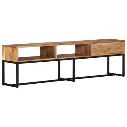 vidaXL TV Cabinet 160x30x45 cm Solid Wood Acacia
