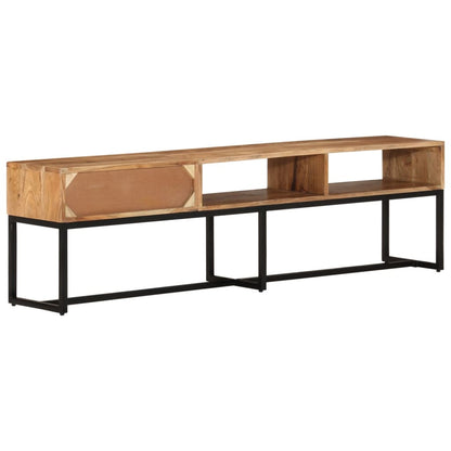 vidaXL TV Cabinet 160x30x45 cm Solid Wood Acacia