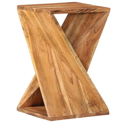 vidaXL Side Table 35x35x55 cm Solid Wood Acacia