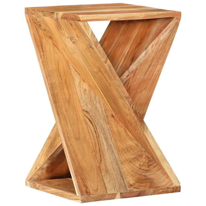 vidaXL Side Table 35x35x55 cm Solid Wood Acacia