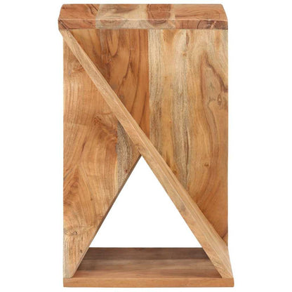vidaXL Side Table 35x35x55 cm Solid Wood Acacia