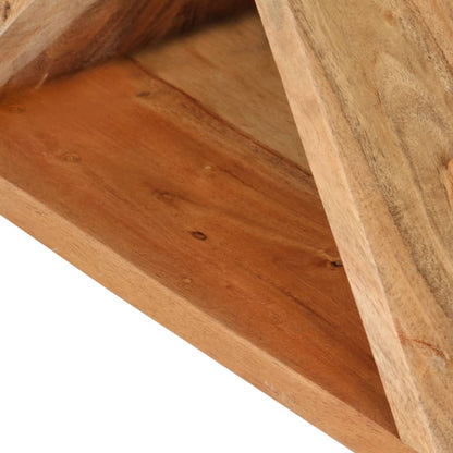 vidaXL Side Table 35x35x55 cm Solid Wood Acacia