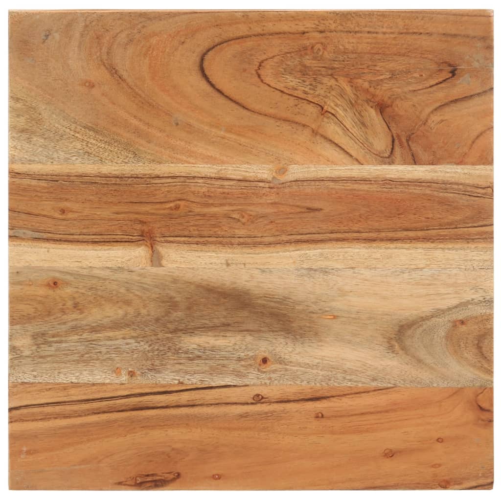 vidaXL Side Table 35x35x55 cm Solid Wood Acacia