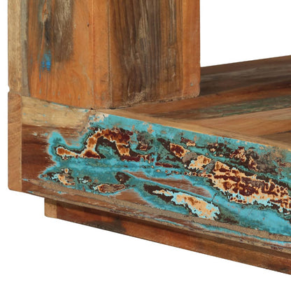 vidaXL Coffee Table 45x45x40 cm Solid Wood Reclaimed