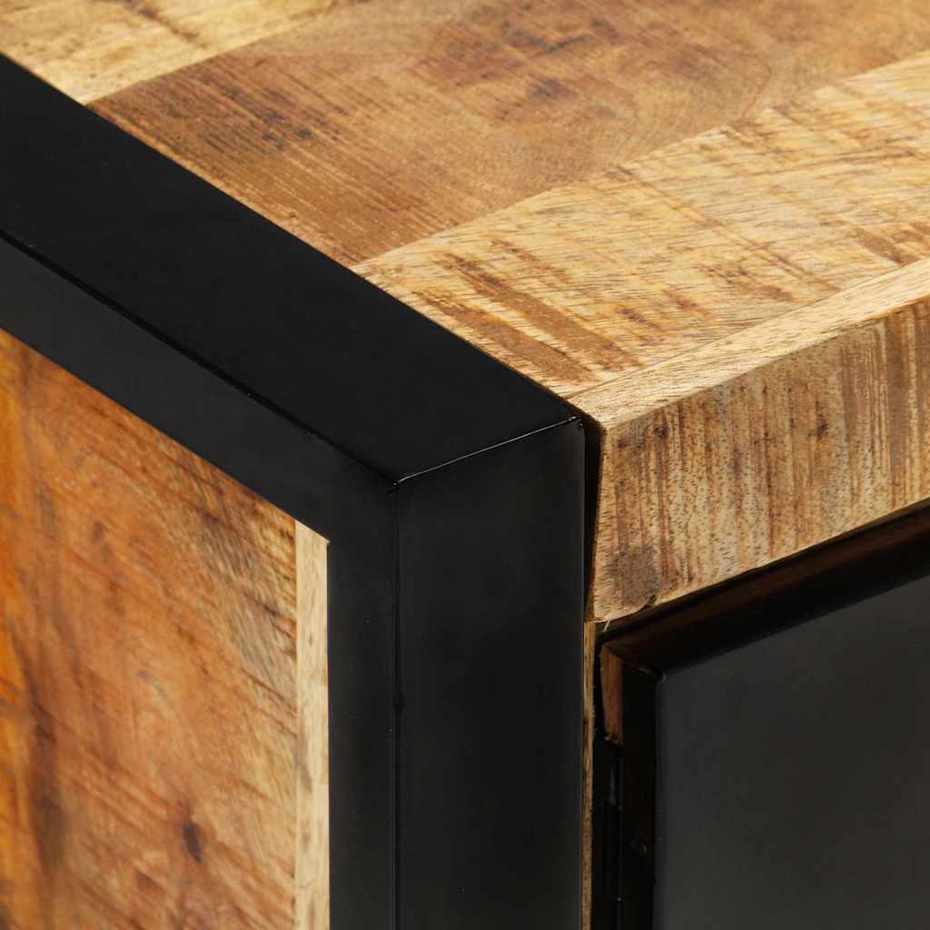 vidaXL TV Cabinet 120x30x40 cm Solid Wood Mango