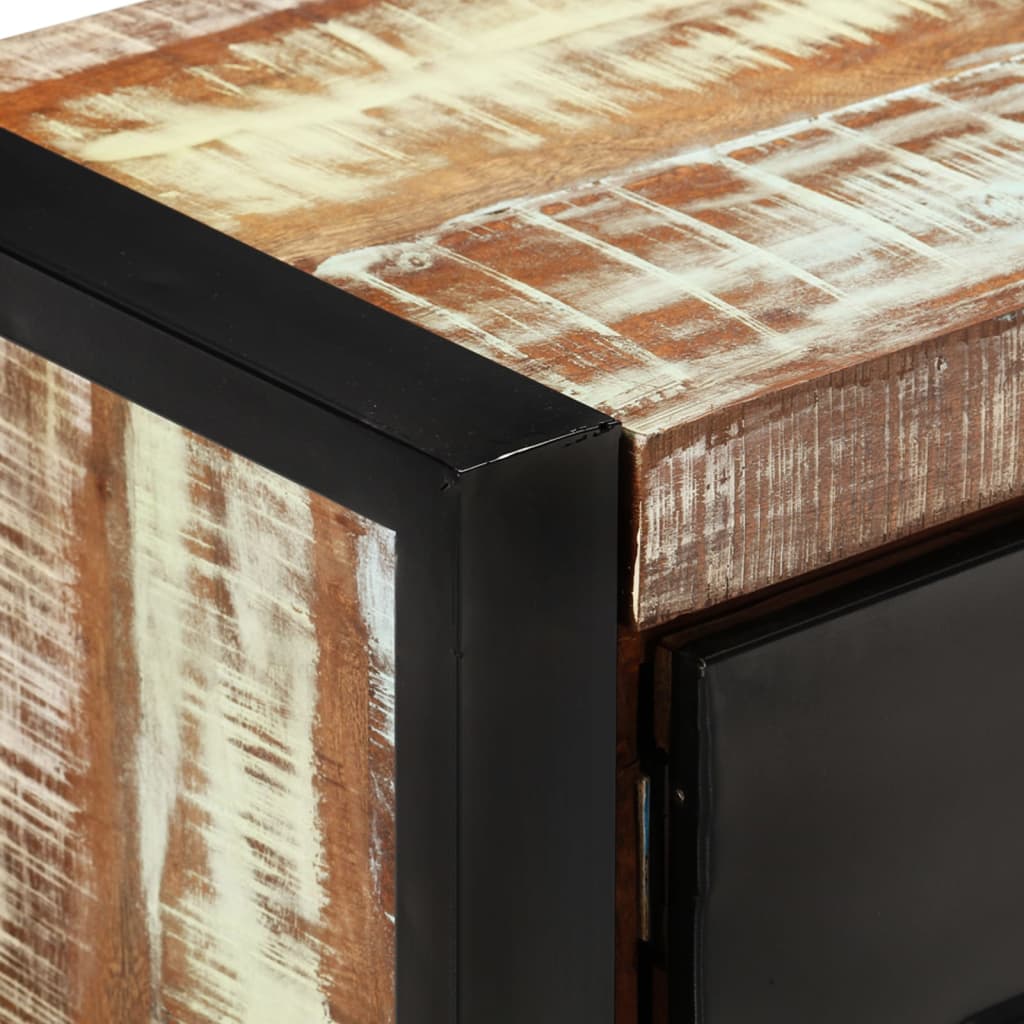 vidaXL TV Cabinet 120x30x40 cm Solid Wood Reclaimed