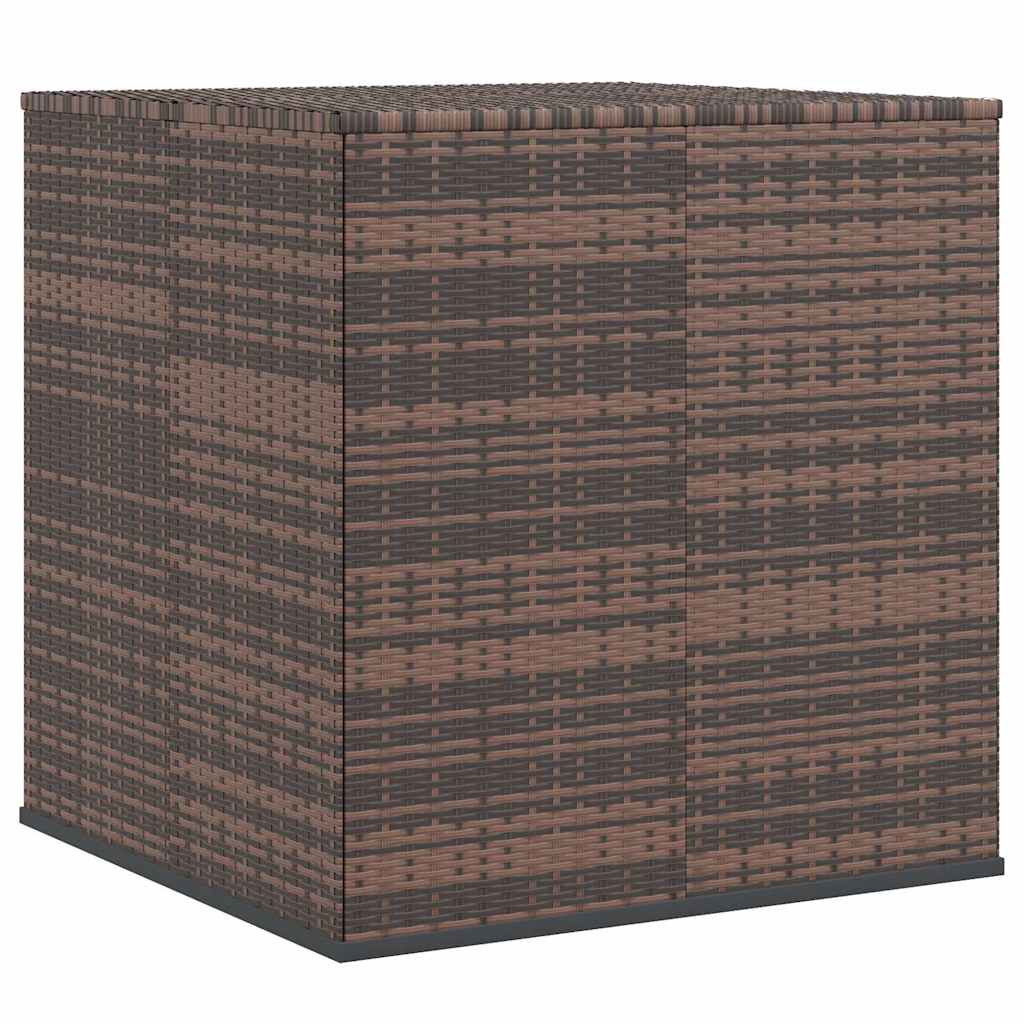 vidaXL Cushion Box | Brown Gradient | PE Rattan | Large | Cushion Box