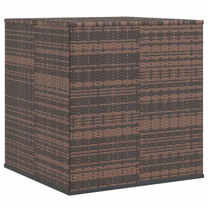 vidaXL Cushion Box | Brown Gradient | PE Rattan | Large | Cushion Box