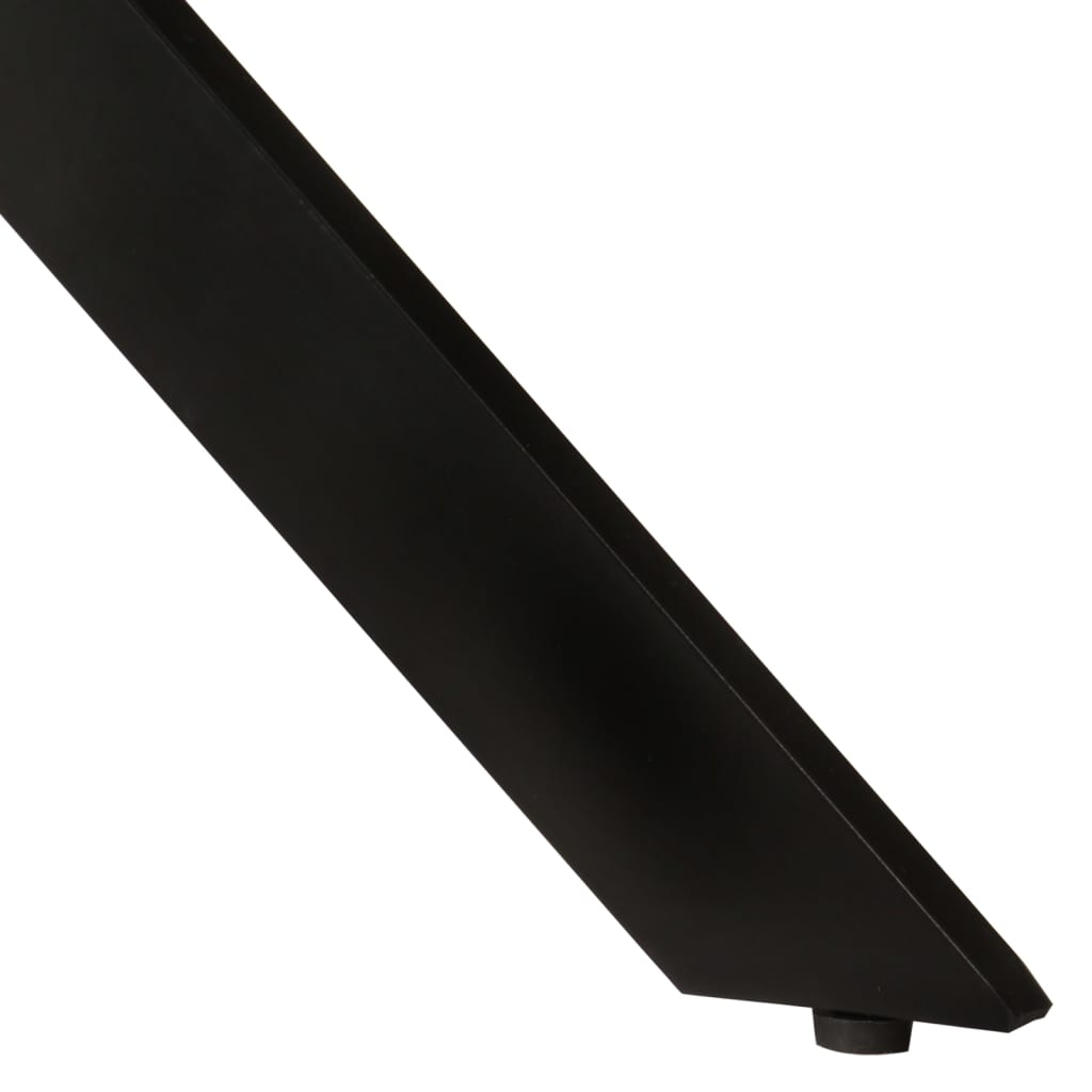 vidaXL Dining Table Ø110x78 cm Solid Wood Reclaimed and Steel