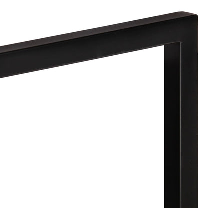 vidaXL Wall Shelves 2 pcs 100x24x35 cm Solid Wood Acacia and Steel