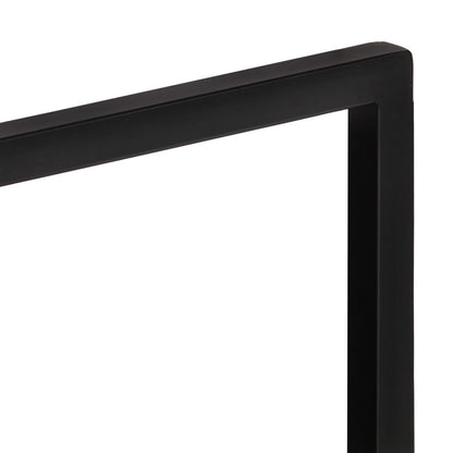 vidaXL Wall Shelves 2 pcs 60x25x35 cm Solid Wood Acacia and Steel