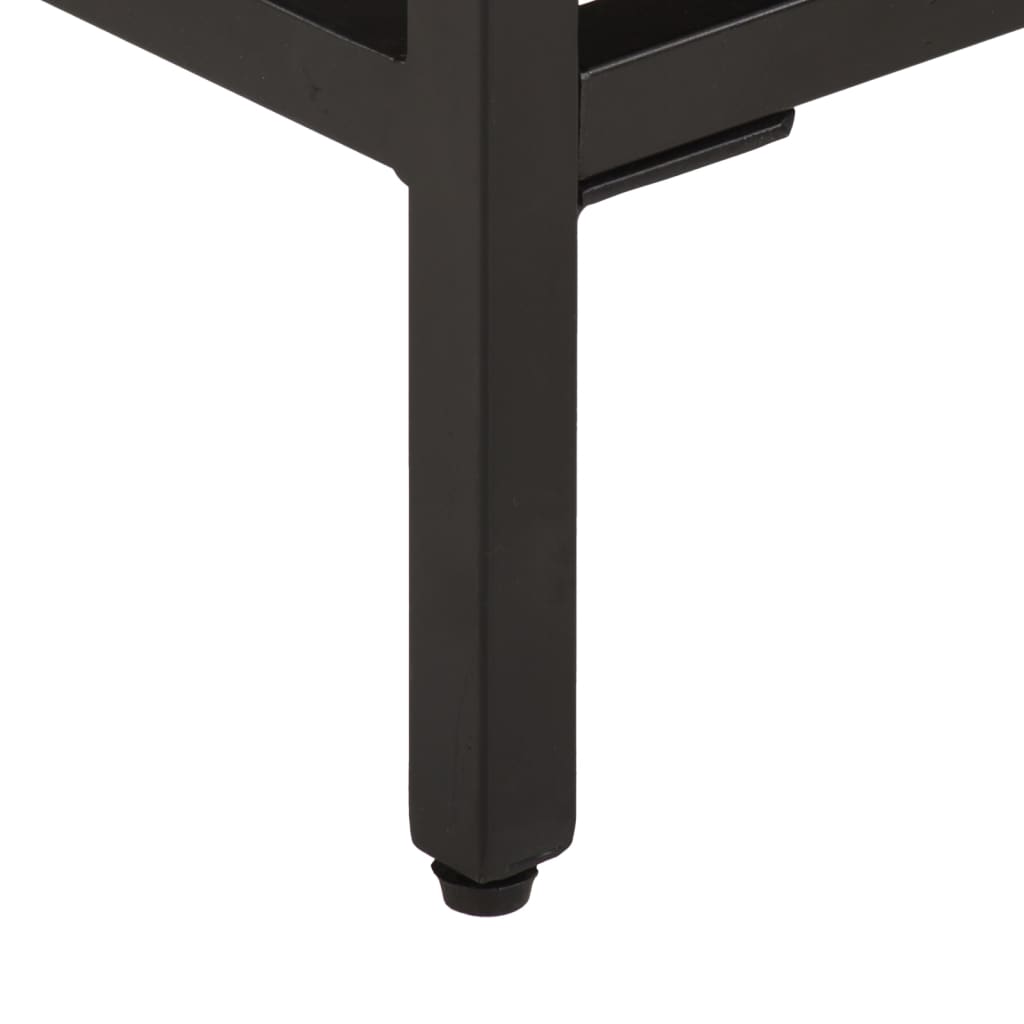 vidaXL Side Table 40x30x51 cm Solid Wood Reclaimed
